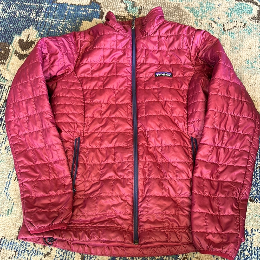 Patagonia women’s Nano Puff in magenta